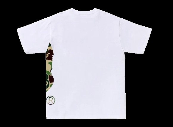 ABC CAMO SIDE BIG APE HEAD TEE